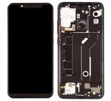 Дисплей Xiaomi Mi8 + тачскрин (сенсор), черный, в рамке, TFT, копия