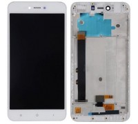 Дисплей Xiaomi Redmi Note 5A / Redmi Y1 Lite, 2/16 Gb + тачскрін (сенсор), білий, в рамці