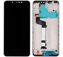 Дисплей Xiaomi Redmi Note 6 Pro + тачскрин (сенсор), черный, в рамке