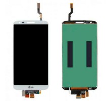 Модуль для LG D800 G2, D801, D803, LS980, VS980, F320 (дисплей + тачскрин), белый оригинал PRC