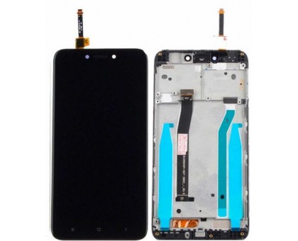 Modular display Xiaomi Redmi 4X, 4X Pro + touchscreen display black, the front panel