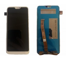 Дисплей Honor 10 + тачскрін (сенсор), білий, без шлейфу сканера відбитка пальця (Touch ID)