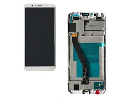 Дисплей Honor 7A Pro 5.7 AUM-L29 / Honor 7C 5.7 AUM-L41, Huawei Y6 2018 ATU-L21 / Y6 Prime 2018 ATU-L31 + тачскрін (сенсор), білий, в рамці