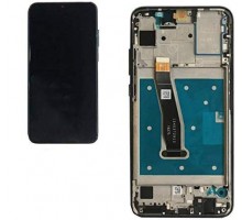 Дисплей Huawei P Smart 2019 + тачскрин (сенсор), черный, в рамке, оригинал