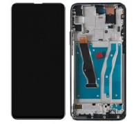 Дисплей Huawei P Smart Z/Y9 Prime 2019 + тачскрин (сенсор), черный, в рамке, Midnight Black, оригинал