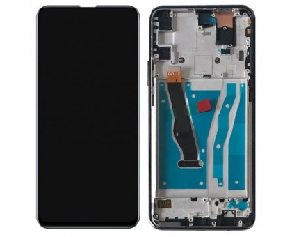Дисплей Huawei P Smart Z/Y9 Prime 2019 + тачскрин (сенсор), черный, в рамке, Midnight Black, оригинал