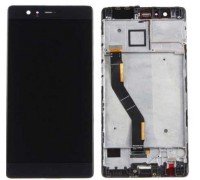 Дисплей Huawei P9 Plus (VIE-L09/VIE-L29) + тачскрин (сенсор), черный, в рамке, Amoled, оригинал