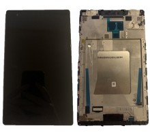 Дисплей Lenovo Tab 4 8 Plus TB-8704X + тачскрин (сенсор), черный, в рамке