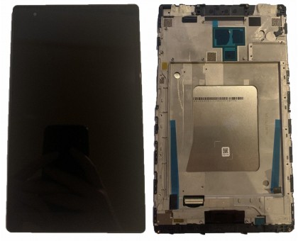 Дисплей Lenovo Tab 4 8 Plus TB-8704X + тачскрін (сенсор), чорний, в рамці