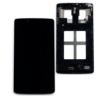 Дисплей LG V480 G Pad 8.0 Wi-Fi/V490 + тачскрин (сенсор), черный, в рамке, оригинал