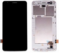 LCD LG X240 K8 Dual Sim (2017) + touch-screen (sensor), black, in frame, original