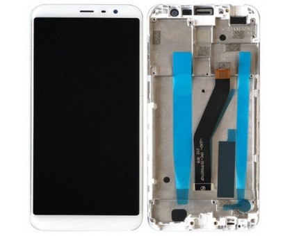 Lcd Meizu M6T M811H + touch-screen (sensor), white, in frame, original