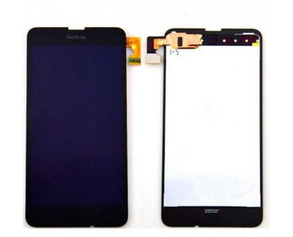 Дисплей Nokia 630 Lumia/635/636/638 + тачскрин (сенсор), черный, оригинал