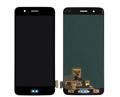 Дисплей OnePlus 5 A5000 + тачскрин (сенсор), черный, OLED, копия хорошего качества