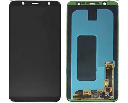 Дисплей Samsung A600F Galaxy A6 2018 + тачскрин (сенсор), черный, OLED, копия хорошего качества