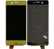 Дисплей Sony F5121 Xperia X/F5122/F8131 Xperia X Performance/F8132 + тачскрин (сенсор), золотистый, Lime Gold, оригинал