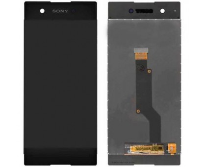 Дисплей Sony G3112 Xperia XA1 Dual/G3116/G3121/G3123/G3125 + тачскрин (сенсор), черный, оригинал