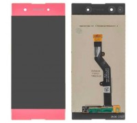 Дисплей Sony G3412 Xperia XA1 Plus Dual/G3416 + тачскрин (сенсор), розовый, оригинал