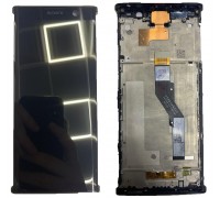 Дисплей Sony H4413 Xperia XA2 Plus / H4493 + тачскрін (сенсор), чорний, в рамці, оригінал