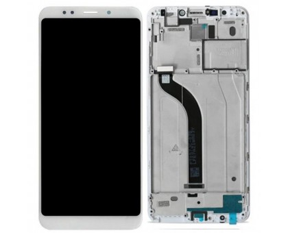 Lcd Xiaomi Redmi 5 + touch-screen (sensor), white, in frame