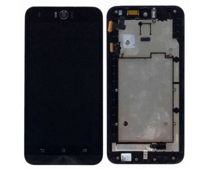 Дисплей Asus ZenFone Selfie ZD551KL + тачскрин (сенсор), черный, в рамке
