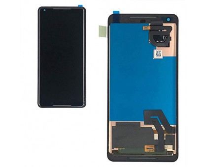 Дисплей Google Pixel 2 XL + тачскрин (сенсор), черный, оригинал