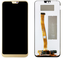 Display Huawei Honor 10 COL-AL00 / COL-AL10 / COL-L29 / COL-TL00 / COL-TL-10 + touchscreen (sensor), gold, without fingerprint sensor (Touch ID)