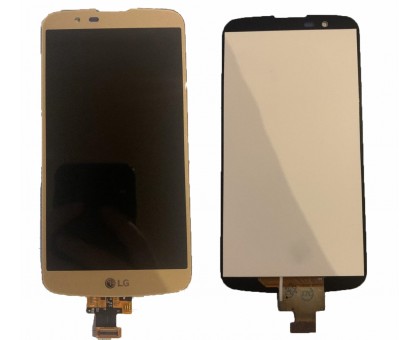 LCD LG K410TV K10TV / K430TV + touch-screen (sensor), gold, with microcircuit, original