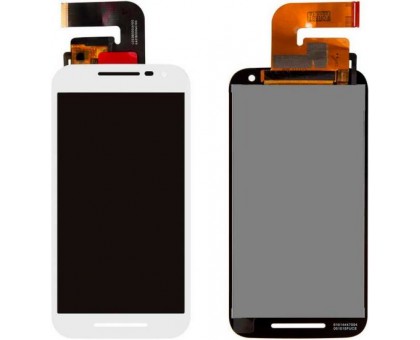 Дисплей Motorola XT1540 Moto G3 (3rd Gen) / XT1541 / XT1544 / XT1548 / XT1550 + тачскрін (сенсор), білий, оригінал
