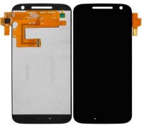 Дисплей Motorola XT1620 Moto G4 / XT1621 / XT1622 / XT1624 / XT1625 / XT1626 + тачскрін (сенсор), чорний, в рамці
