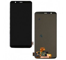 Дисплей OnePlus 5T A5010 + тачскрин (сенсор), черный, Amoled, оригинал