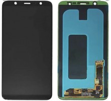 Дисплей Samsung A600F Galaxy A6 2018 + тачскрин (сенсор), черный, TFT, копия