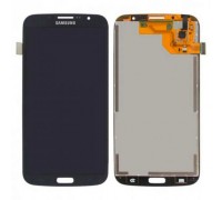 Дисплей Samsung i9200 Galaxy Mega 6.3 / i9205 + тачскрін (сенсор), синій, в рамці