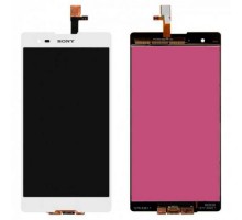 Дисплей Sony D5303 Xperia T2 Ultra/D5306/D5322 + тачскрин (сенсор), белый