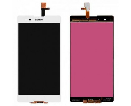 Дисплей Sony D5303 Xperia T2 Ultra/D5306/D5322 + тачскрин (сенсор), белый