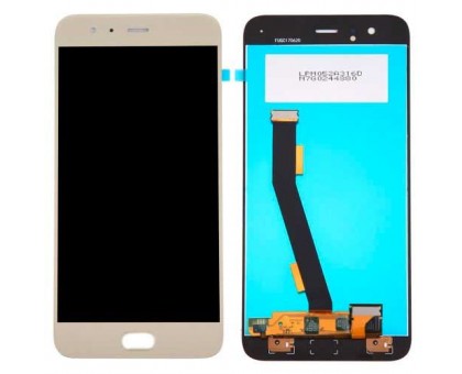 Display Xiaomi Mi6 + touchscreen (sensor), golden, without fingerprint sensor cable (Touch ID)