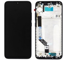 Дисплей Xiaomi Redmi Note 7 + тачскрин (сенсор), черный, в рамке