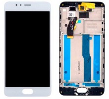 Модуль для Meizu M5s (M612)/M5s mini Дисплей + тачскрин, белый, с передней панелью
