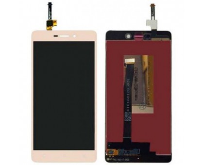 Модуль для Xiaomi Redmi 3/ Redmi 3S/ Redmi 3X (Дисплей + тачскрин), золотистый оригинал PRC