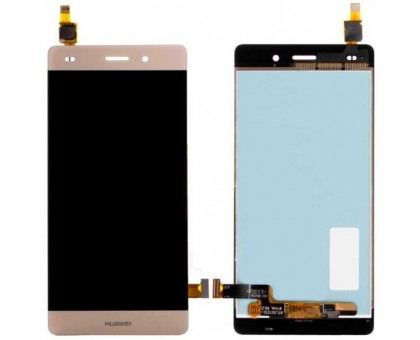 Дисплей для Huawei P8 Lite (ALE-L21) Дисплей + тачскрін, золотистий оригінал PRC
