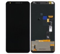 Дисплей Google Pixel 3a XL + тачскрин (сенсор), черный, оригинал