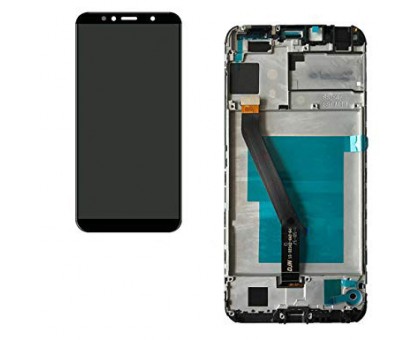 Дисплей Honor 7A Pro 5.7 AUM-L29 / Honor 7C 5.7 AUM-L41, Huawei Y6 2018 ATU-L21 / Y6 Prime 2018 ATU-L31 + тачскрін (сенсор), чорний, в рамці