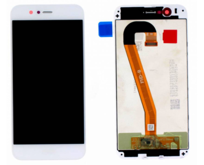 Дисплей Huawei Nova 2 PIC-L29 / PIC-LX9 + тачскрін (сенсор), білий, в рамці