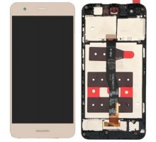 Дисплей Huawei Nova CAN-L11 + тачскрин (сенсор), золотистый, с микросхемой, в рамке, #BS050FHM-E00-6904-MFPC-R3.1 FHD-B