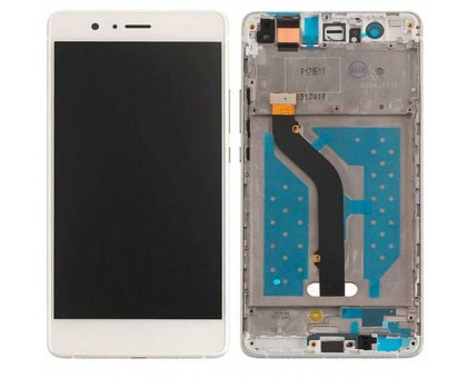 Дисплей Huawei P9 Lite/G9 Lite + тачскрин (сенсор), белый, в рамке