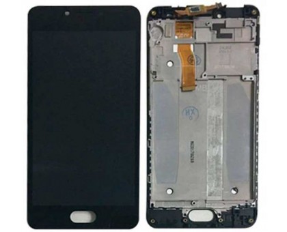 Lcd Meizu M5c M710H / A5 + touch-screen (sensor), black, in frame