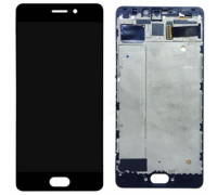 Дисплей Meizu Pro 7 M792H + тачскрин (сенсор), белый, в рамке, TFT, копия