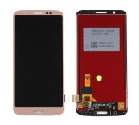 Дисплей Motorola XT1926 Moto G6 Plus + тачскрин (сенсор), золотистый