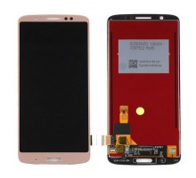 Дисплей Motorola XT1926 Moto G6 Plus + тачскрин (сенсор), золотистый