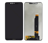 Дисплей Nokia 5.1 Plus/X5 2018 + тачскрин (сенсор), черный